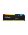 kingston Pamięć DDR5 Fury Beast RGB 16GB(1*16GB)/6000 CL40 - nr 20