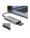 Hama Multiport Usb-C 2Xusb-A 3.2 1Xtyp-C 1Xhdmi + Czytnik Kolor Szary - nr 6