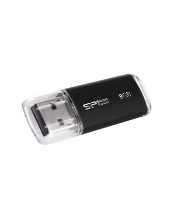 Pendrive Silicon Power Ultima II M01 8GB USB 20 kolor czarny ALU (SP008GBUF2M01V1K) nr 2