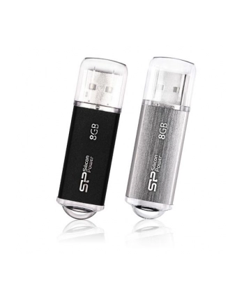 Pendrive Silicon Power Ultima II M01 8GB USB 20 kolor czarny ALU (SP008GBUF2M01V1K) nr 1