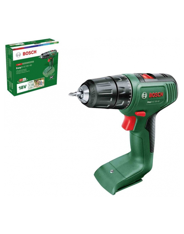 Bosch Easy Drill 18V-40 (wersja bez akumulatora i ładowarki) 06039D8000 główny