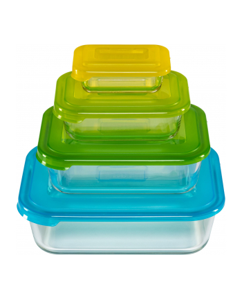 Joseph Joseph Zestaw Pojemników Szklanych 4Cz. Nest Glass (81060)