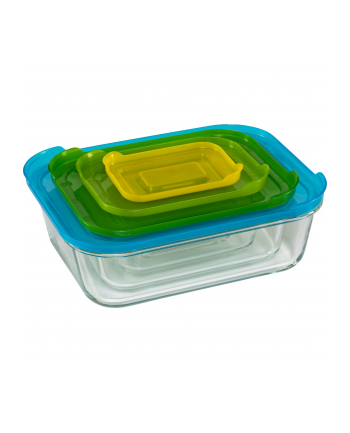 Joseph Joseph Zestaw Pojemników Szklanych 4Cz. Nest Glass (81060)