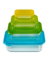 Joseph Joseph Zestaw Pojemników Szklanych 4Cz. Nest Glass (81060) - nr 1