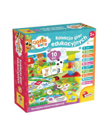 lisciani giochi Caczerwonyina baby Kolekcja gier edukacyjnych 95117 Lisciani