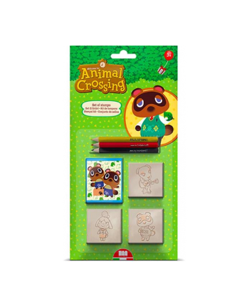 dante Pieczątki Animal Crossing blister 3 szt 031050 Multiprint