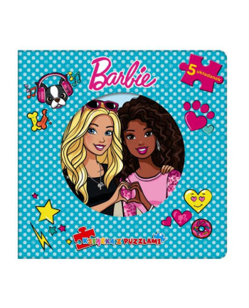 media service zawada Książka z puzzlami. Barbie