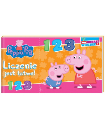 media service zawada Książka Dobrze wiedzieć. Liczenie jest łatwe! Świnka Peppa