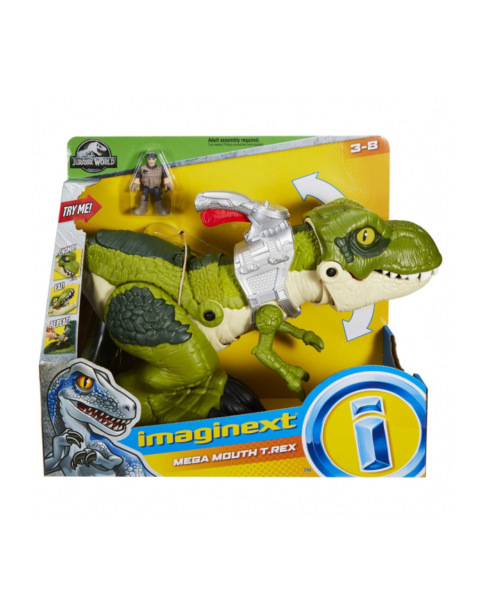 mattel FP JURASSIC WORLD Mega Mouth T.Rex GBN14 /1 główny