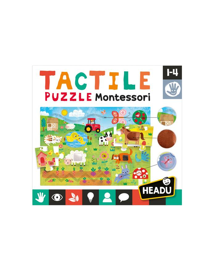 HEADU Montessori Puzzle sensoryczne 23592 główny
