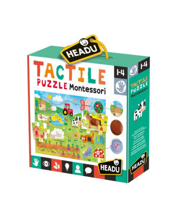 HEADU Montessori Puzzle sensoryczne 23592
