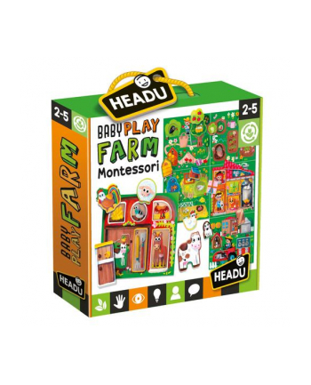 HEADU Montessori odkryj farmę wiek 2-5 23608