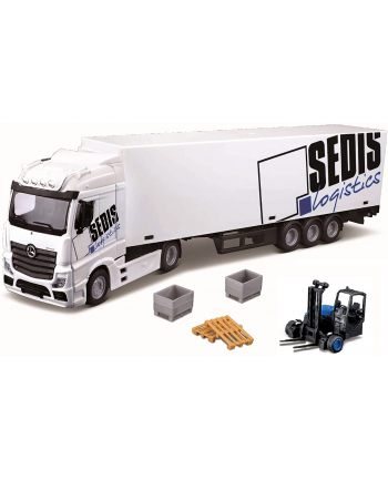 BBU 1:43 Street Fire Haulers with Trailer 31471