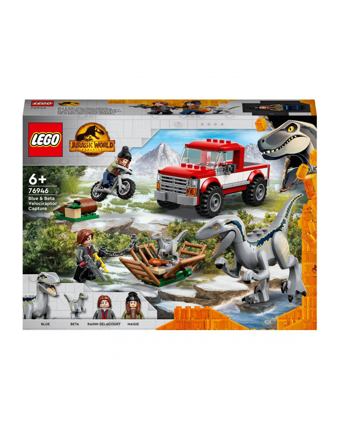 LEGO JURASSIC WORLD 6+ Schwyt.welocirapt...76946 główny