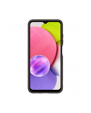 Samsung Clear Cover do Galaxy A03s Czarny (EF-QA038TBEGEU)