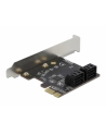 Delock Karta Pci Express X1 - 4X Sata Low Profile Form Factior (90010) - nr 10