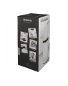 BRABANTIA - KOSZ NA BIELIZNĘ - SZARA POKRYWA Z TWORZYWA - 35L - BIAŁY - BIAŁY - nr 2