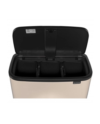Brabantia Kosz Na Śmieci Bo Touch Bin 3X11L Jasnobeżowy (201608) nr 1