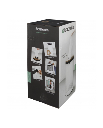 Brabantia Kosz Na Bieliznę 35L Black Korek (120008)
