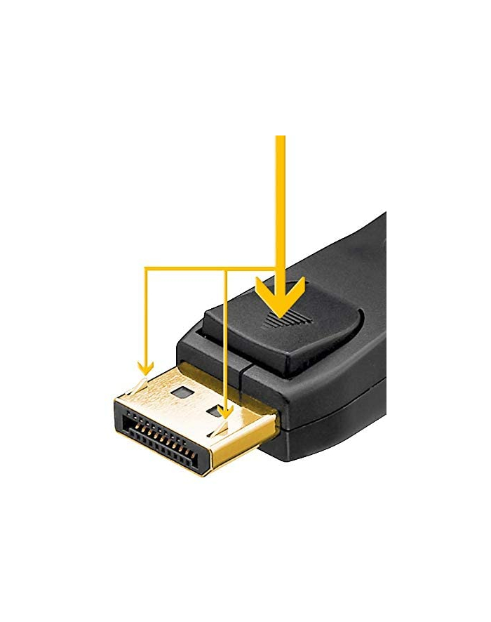 GOOBAY  CONNECTOR CABLE 1.2 DISPLAYPORT, 3 M  (49960) główny