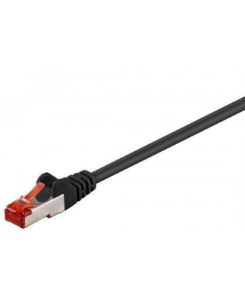 Wentronic CAT 6-100 SSTP PIMF Black 1m (68693)