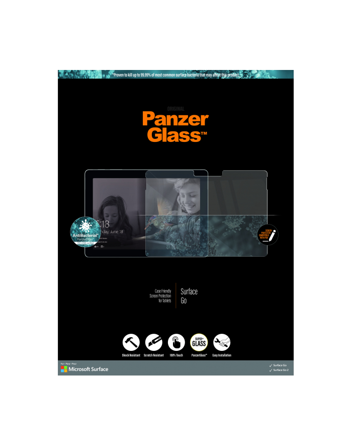 Panzerglass szkło ochronne Microsoft Surface Go/Go 2/Go 3 6255 główny