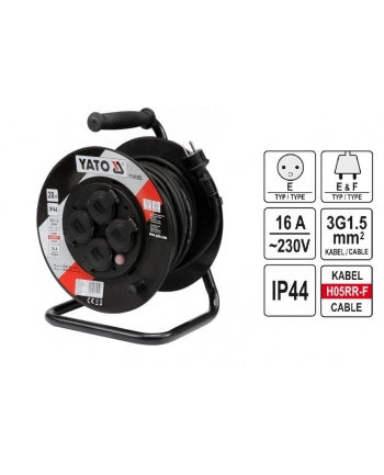Yato Przedłużacz Bębnowy 20M Yt-81052 nr 1