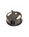 Bachmann Gniazdo Kuchenne Do Blatu Podwójne Z Bolcem Twist Czarny Mat BM931152 - nr 4
