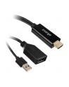 Akasa Adapter Av Hdmi - Displayport + Usb-A Czarny (AKCBHD2425BK) - nr 19
