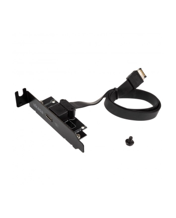 Akasa adapter MB , USB 3.1, PCI závorka s Type-C konektorem, profil 8cm, 50 cm (AKA) nr 2