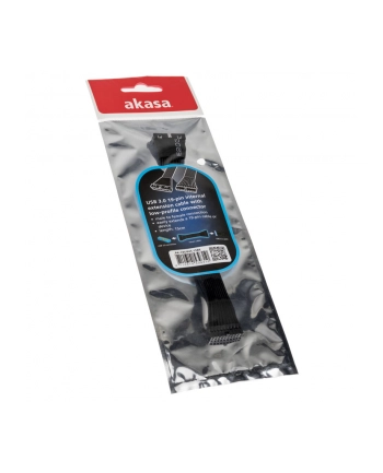 Akasa Usb 19 Pin - Pin, 0.15M, Czarny (Ak-Cbub45-15Bk) (AKCBUB4515BK)