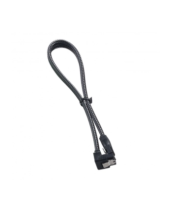 CableMod ModMesh Kątowy kabel SATA 3 30cm - węgiel