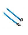 CableMod ModMesh Kątowy kabel SATA 3 60cm - Light Blue - nr 3