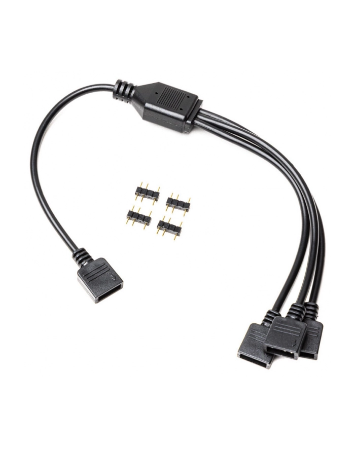 EK WATER BLOCKS EK WATER BLOCKS EK-LOOP D-RGB ROZDZIELACZ 3-DROŻNY - CZARNY (WAEK2153)  (WAEK2153) główny