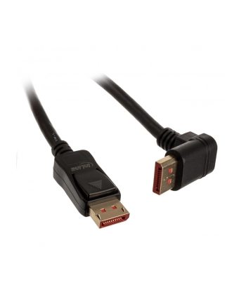 INLINE KABEL 8K (UHD-2) DISPLAYPORT KABEL, NACH OBEN GEWINKELT, CZARNY - 2M (17152O)  (17152O) nr 2