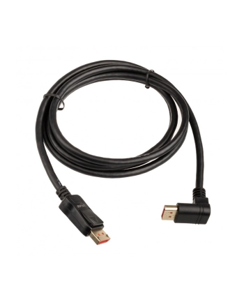 INLINE KABEL 8K (UHD-2) DISPLAYPORT KABEL, NACH OBEN GEWINKELT, CZARNY - 2M (17152O)  (17152O) nr 1