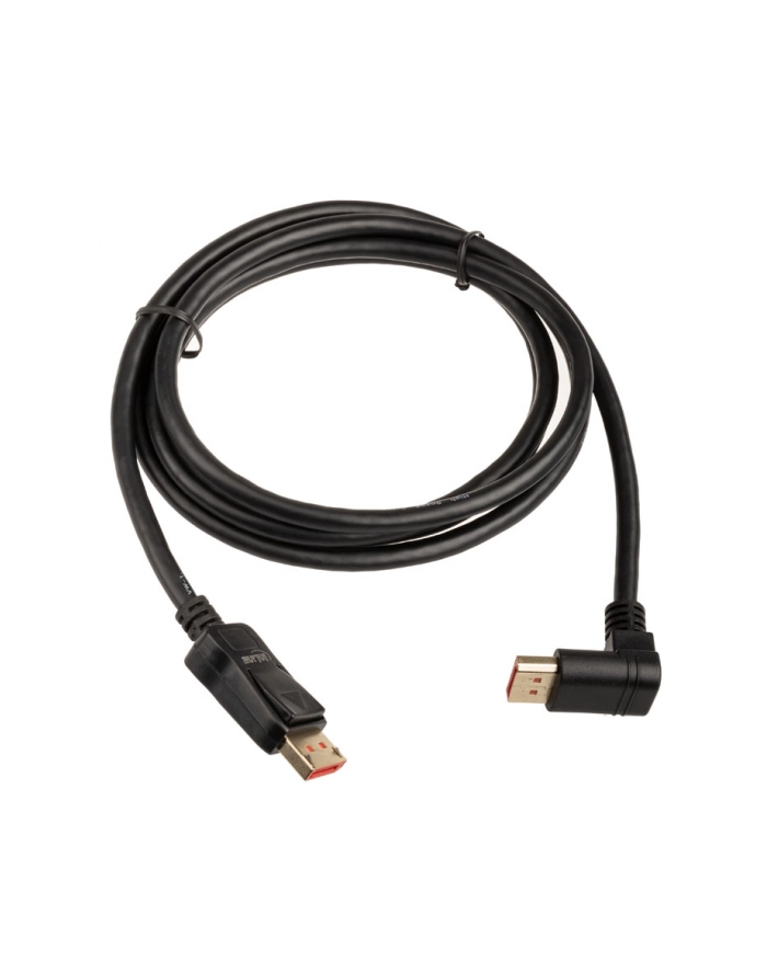 INLINE KABEL 8K (UHD-2) DISPLAYPORT KABEL, NACH OBEN GEWINKELT, CZARNY - 2M (17152O)  (17152O) główny