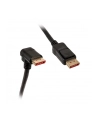 INLINE KABEL 8K (UHD-2) DISPLAYPORT KABEL, NACH UNTEN GEWINKELT, CZARNY - 2M (17152U)  (17152U) - nr 1