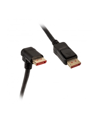 INLINE KABEL 8K (UHD-2) DISPLAYPORT KABEL, NACH UNTEN GEWINKELT, CZARNY - 2M (17152U)  (17152U) nr 2