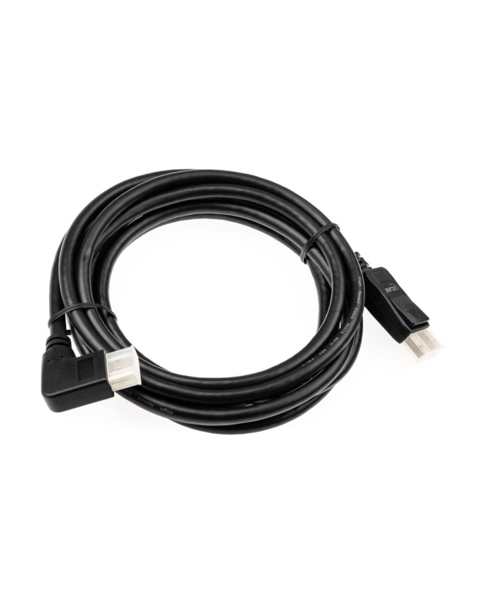 INLINE INLINE KABEL 8K (UHD-2) DISPLAYPORT KABEL, LINKS GEWINKELT, SCHWARZ - 3M (17153L)  (17153L) główny
