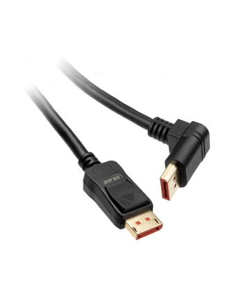 INLINE KABEL 8K (UHD-2) DISPLAYPORT KABEL, NACH OBEN GEWINKELT, CZARNY - 3M (17153O)  (17153O) nr 2