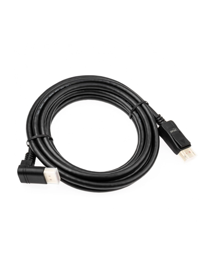 INLINE KABEL 8K (UHD-2) DISPLAYPORT KABEL, NACH UNTEN GEWINKELT, CZARNY - 3M (17153U)  (17153U) główny
