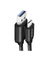 Axagon BUCM3-AM20AB, SPEED kabel USB-C <-> USB-A, 2m, USB 3.2 Gen 1, 3A, ALU, oplet, czarny  (AXN) - nr 21