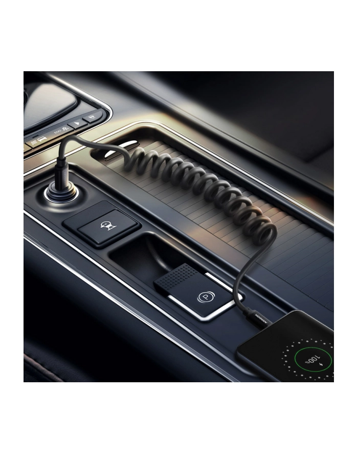 Axagon BUCM-CM10TB, TWISTER kabel USB-C <-> USB-C, 0.6m, USB 2.0, 3A, ALU, tpe, CZARNY (AXN) główny