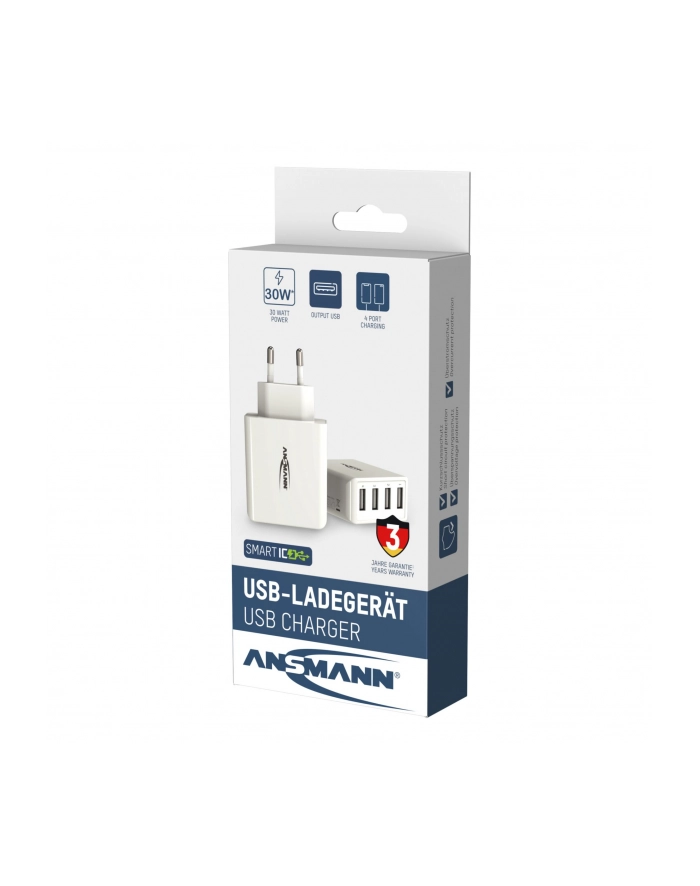 Ansmann Ładowarka HC430 4x USB-A 3 A (1001-0113) główny