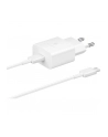 Samsung Fast Travel Charger 15W + kabel USB-C Biały (EP-T1510XWEGEU) - nr 31