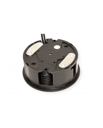 Bachmann Gniazdo Kuchenne Do Blatu Podwójne Z Bolcem Twist Czarny Mat BM931152