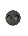 Bachmann Gniazdo Kuchenne Do Blatu Podwójne Z Bolcem Twist Czarny Mat BM931152 - nr 6