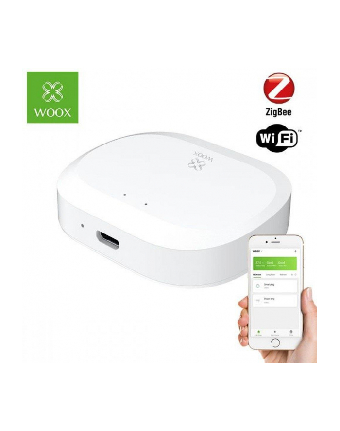 Woox Inteligentna Smart Bramka Zigbee-Wifi Gateway (R7070) główny