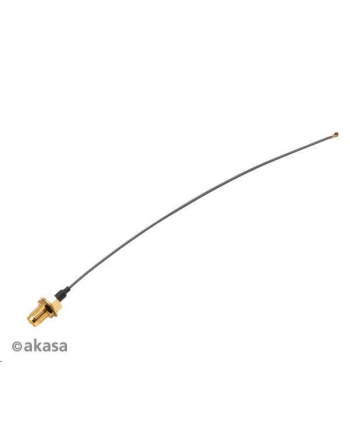 Akasa kabel I-PEX MHF4L na RP-SMA female, 22cm, 2pcs/pack (AKA)